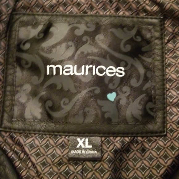 Ladies Black MAURICES Jacket Size XL - Picture 4 of 4